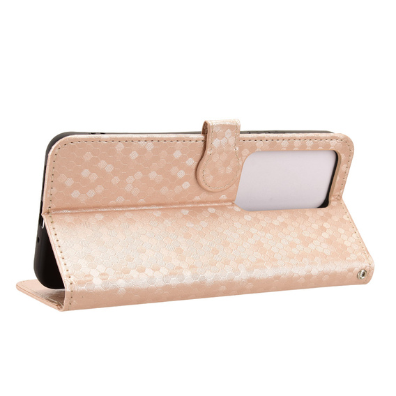 Flipové puzdro pre Xiaomi Redmi Note 14 4G, Wallet Rhombus, čierne