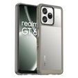 Obal na mobil pre Realme GT 6 / 6T, Fusion Hybrid, transparentné / čierne