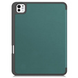 Puzdro pre iPad Pro 11" 2024 (5 gen.), Smartcase s priestorom pre stylus, zelený
