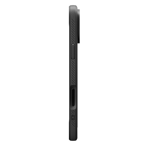 Spigen Rugged Armor MagSafe puzdro pre iPhone 17 Pro Max, matná čierna