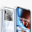Obal na mobil pre Realme GT 7 / 7T, Dropproof, priehľadné