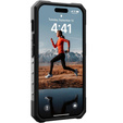 Puzdro Urban Armor Gear pre iPhone 15 Pro, Plasma, sivé