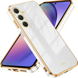 Puzdro pre Samsung Galaxy A54 5G, Glamour CamShield, biele
