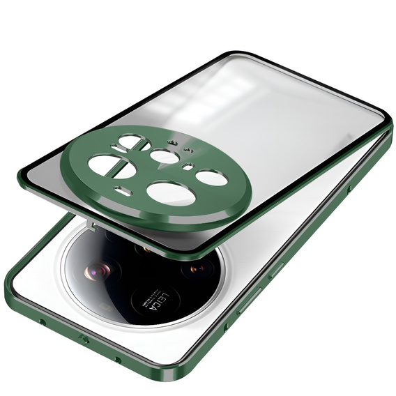 Puzdro pre Xiaomi 15 Ultra, Frame Case, zelený