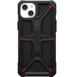 Puzdro Urban Armor Gear pre iPhone 15 Plus, Monarch, Kevlar čierne
