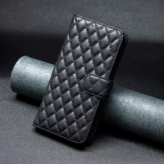 Klapkové puzdro pre Motorola Edge 40 Neo, Wallet, BINFEN COLOR, čierne