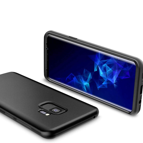 Obal na mobil pre Samsung Galaxy S9, Suritch Full Body, čierne