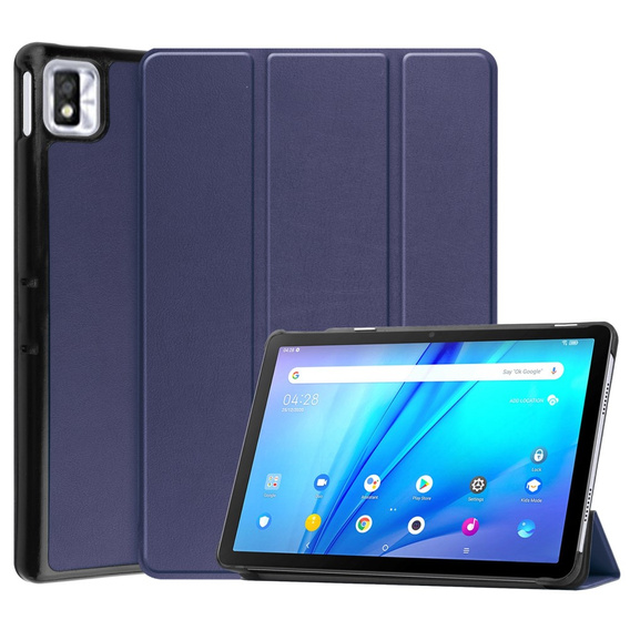 Puzdro pre TCL Tab 10s 9081X / TCL Tab 10s 9080G 2021, Smartcase, tmavomodré