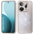 Puzdro pre Oppo Reno 14, pre MagSafe, s ochranou fotoaparátu, zlaté