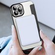 Klapkové puzdro pre iPhone 11 Pro Max, RFID Wallet MagSafe CamShield, čierne
