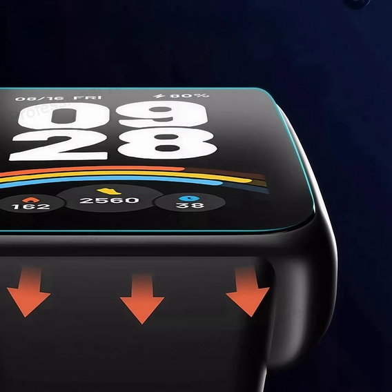 3x ERBORD Hydrogélová fólia pre Xiaomi Smart Band 9 Active