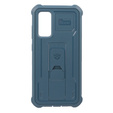 Obrnené puzdro pre Samsung Galaxy S20 FE, Dexnor Full Body, tmavomodré