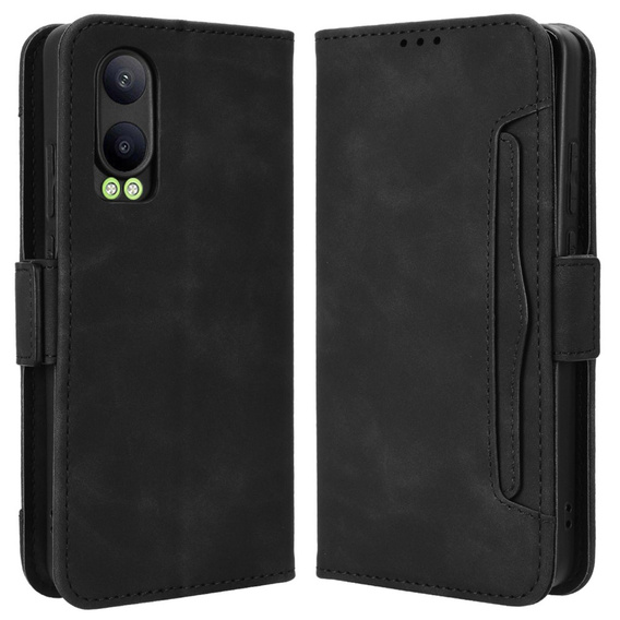 Klapkové puzdro pre OnePlus Nord CE4 Lite, Card Slot, čierne