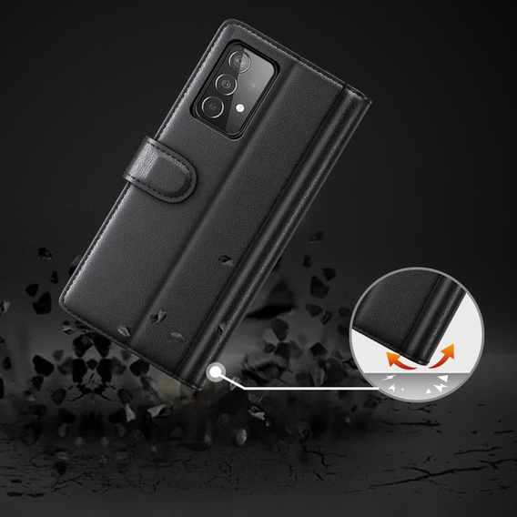 Flipové puzdro pre Samsung Galaxy A52 / A52s, Split Leather, modré