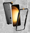 Obal na mobil pre Samsung Galaxy S23 Plus, Heavy Duty Ring Belt Clip, čierne