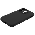 Obal na mobil pre iPhone 15 Pro Max, Silicone Lite, čierne