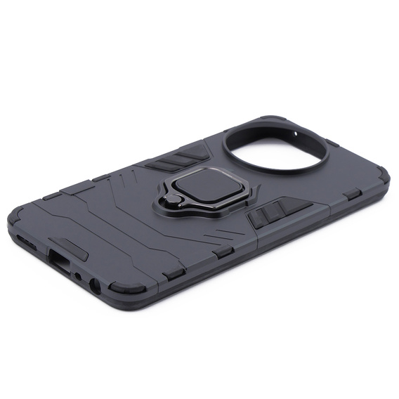 Obal na mobil pre Realme 11 5G, Kickstand Ring, čierne