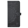 Klapkové puzdro pre Oppo A79 5G, Mandala, čierne