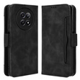 Klapkové puzdro pre Realme 12, Card Slot, čierne