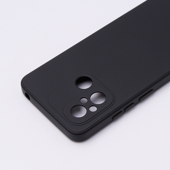 Obal na mobil pre Xiaomi Redmi 12C, Silicone Lite, čierne