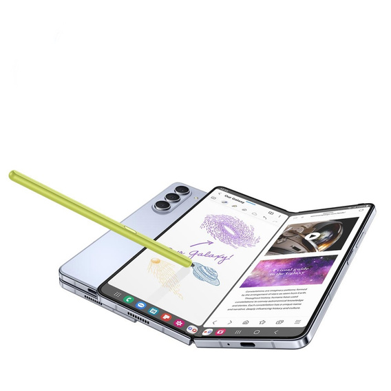 Stylus Touch Screen Pen na Samsung Galaxy Z Fold5 5G / Z Fold6 5G, žltý