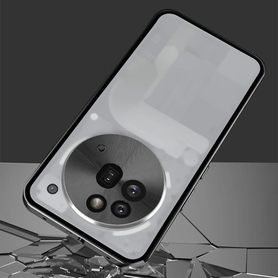Puzdro pre Nothing Phone 3a Pro, Frame Case, sivé