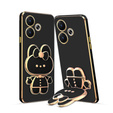 Puzdro pre Xiaomi Redmi 13, Bunny, čierne