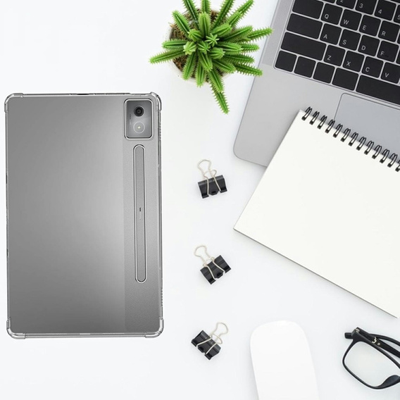 Puzdro pre Lenovo Idea Tab Pro 12.7", silikónové, priehľadné