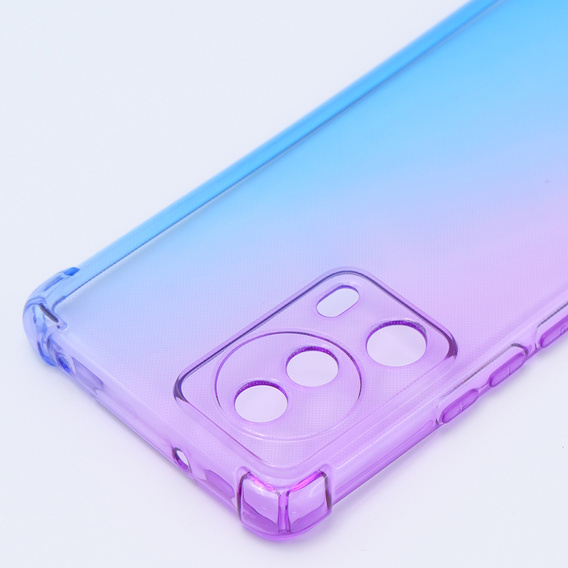 Puzdro pre Xiaomi 13 Lite, Gradient Dropproof, Fialová / modrá