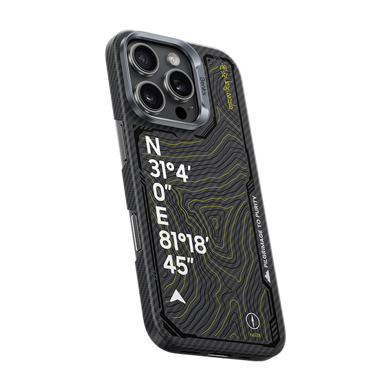 BENKS Kevlar Magnetic Armor Air Kevlar 600D Summit Kangrinboque 0065 to MagSafe case for iPhone 16 Pro