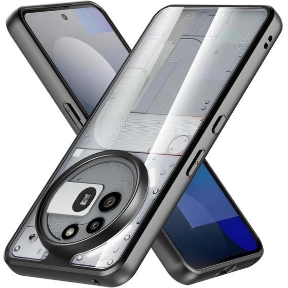 Obal na mobil pre Nothing Phone 3A Pro, Fusion Hybrid, priehľadné