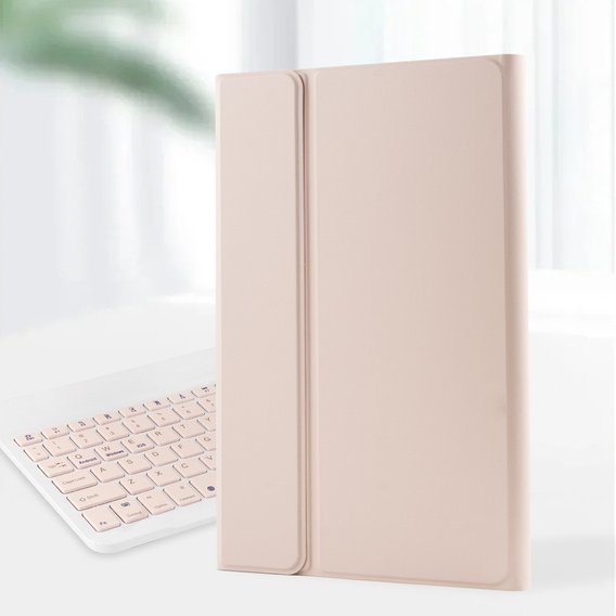 Puzdro s klávesnicou Bluetooth pre Lenovo Tab K11 Plus - ružové