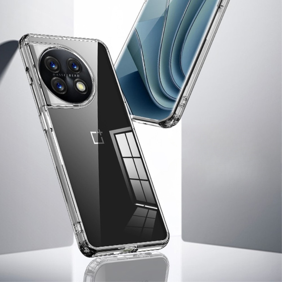 Obal na mobil pre OnePlus 11 5G, Fusion Hybrid, priehľadné