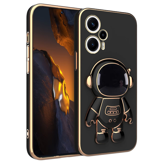 Obal na mobil pre Xiaomi Poco F5, Astronaut, čierne