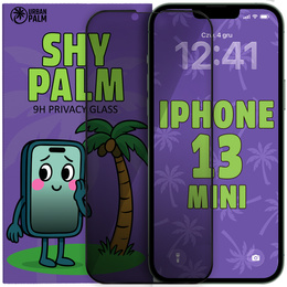 Tmavé sklo na ochranu súkromia Shy Palm pre iPhone 13 Mini