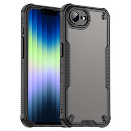 Obal na mobil pre Iphone 16E, Armor Frosted Case, čierne
