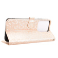 Flipové puzdro pre Motorola Moto G86 Power 5G, Wallet Rhombus, zlaté