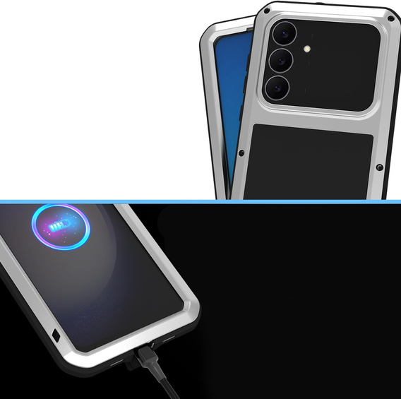 Puzdro s tvrdeným sklom pre Samsung Galaxy S25 FE