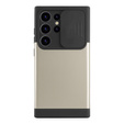 Obal na mobil pre Samsung Galaxy S24 Ultra, ERBORD MagProtect Slide Camera, zlaté