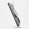 ERBORD puzdro s MagSafe pre iPhone 16 Pro Max, aktívne tlačidlo, priehľadné + sklo na displej