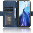 Klapkové puzdro pre Realme Note 70T 4G, Card Slot, tmavomodré