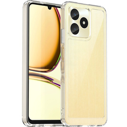 Obal na mobil pre Realme C51, Fusion Hybrid, priehľadné