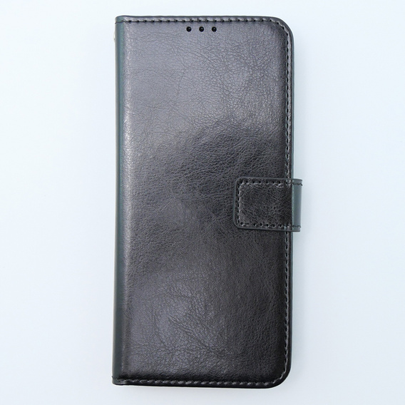 Klapkové puzdro pre Xiaomi 13T / 13T Pro, Crazy Horse Wallet, čierne