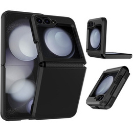 Pancierované puzdro pre Samsung Galaxy Z Flip7 FE / Z Flip6, Armor Shockproof, čierne