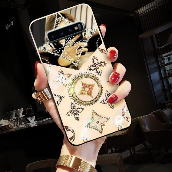 Fashion Obal na mobil pre Samsung Galaxy S10+ Plus, ružové