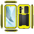 Obrnené puzdro pre Samsung Galaxy S25+ Plus, R-JUST, žlté