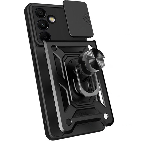 Obal na mobil pre Samsung Galaxy S24 FE, CamShield Slide, čierne