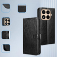Puzdro s chlopňou Crazy Horse Wallet pre Xiaomi 15T Pro