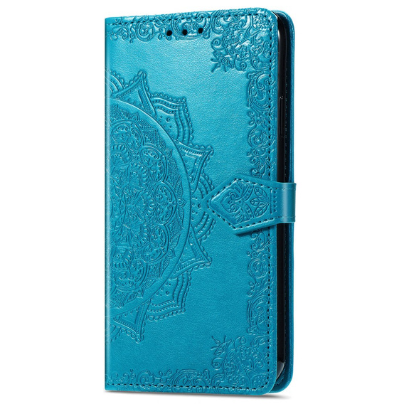 Klapkové puzdro pre Motorola Moto E20/E30/E40, Mandala, modré