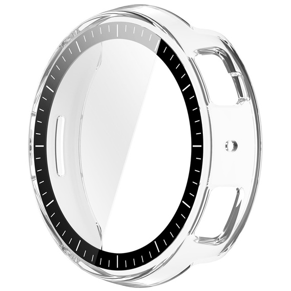 2 v 1 puzdro + tvrdené sklo pre Amazfit Active Max, priehľadné